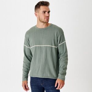 Dockers Light Gray Cotton Sweater
